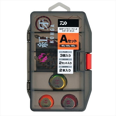 ダイワ タイラバ 鯛ラバ 紅牙ベイラバーフリー βスターターキット 80g・100g・120g Aセット