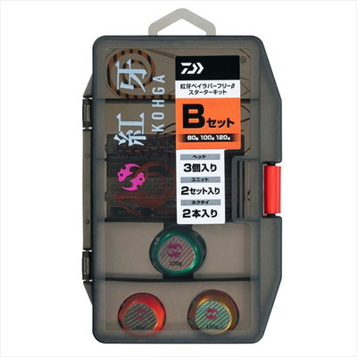 ダイワ タイラバ 鯛ラバ 紅牙ベイラバーフリー βスターターキット 80g・100g・120g Bセット