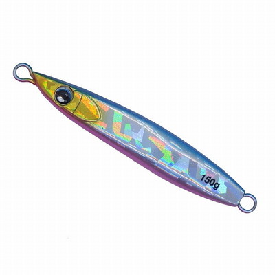 ダイワ メタルジグ 鏡牙ジグリアフォール150g クラッシュホロブルピンラメ 【キャスティングオリジナルカラー】