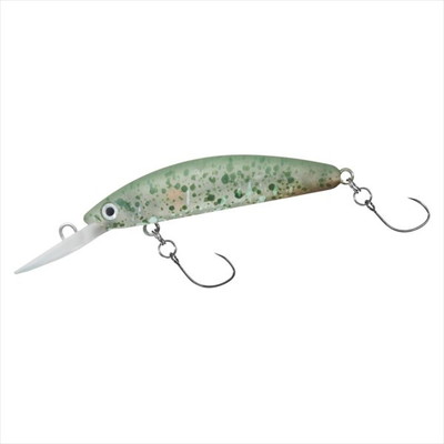 ダイワ トラウトプラグ プレッソ ダブルクラッチ 48F ミドリムシ