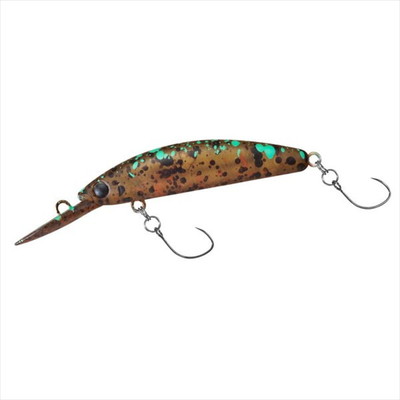 ダイワ トラウトプラグ プレッソ ダブルクラッチ 48F ヤドクブラウン