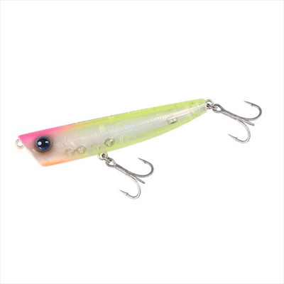 ダイワ シーバスルアー モアザン バーストアッパー 80F ラトリンクリアアデルピンクヘッドチャート