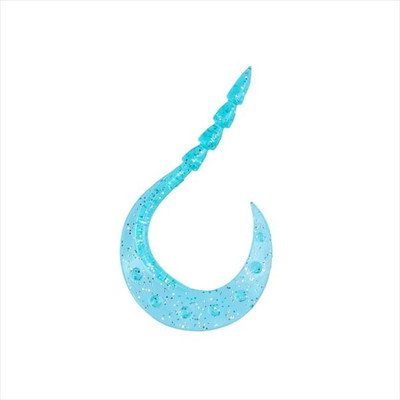 ダイワ タイラバ 鯛ラバ 紅牙ワーム 玉神ターボシングルカーリー 3.6インチ ラメ鰯