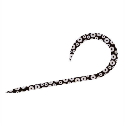 ダイワ タイラバ 鯛ラバ 紅牙シリコンネクタイシングルカーリー 蛸足グローラメ