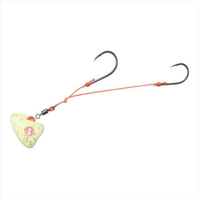 ダイワ テンヤ 紅牙遊動テンヤSS TG 2WAY 8号 グロー/ゴールドフレーク