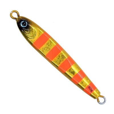 ダイワ メタルジグ ソルティガTGベイト80g ゴールドオレンジゼブラ 【キャスティングオリジナルカラー】