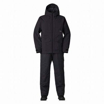 【訳あり】ダイワ 防寒服アウター DW-3224 レインマックス(RAINMAX) アングラーズウィンタースーツ ブラック M