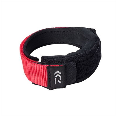 ダイワ ウェア DA-2022 フィッシングリストバンド レッド フリー