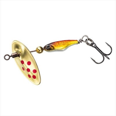 ダイワ スプーン シルバークリークスピナーSS 4.5 アカキン