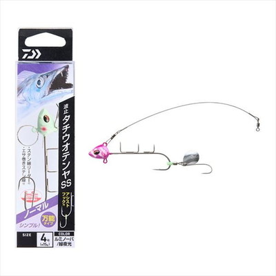 ダイワ 仕掛け 波止タチウオテンヤSSノーマル 2S ルミノーバ/紫ゼブラ