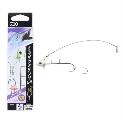 ダイワ 仕掛け 波止タチウオテンヤSSノーマル M ルミノーバ/緑夜光