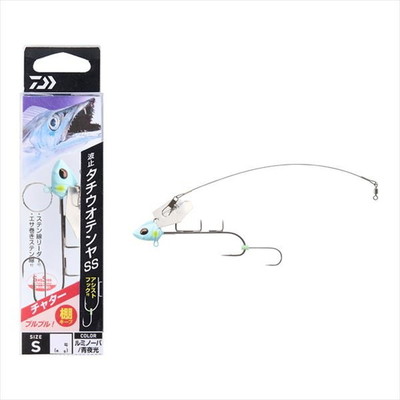 ダイワ 仕掛け 波止タチウオテンヤSSチャター S ルミノーバ/青夜光