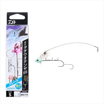 ダイワ 仕掛け 波止タチウオテンヤSSブレード 3S ルミノーバ/青夜光