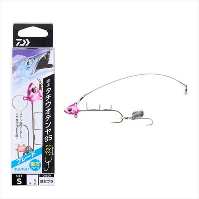 ダイワ 仕掛け 波止タチウオテンヤSSブレード 3S ルミノーバ/紫ゼブラ