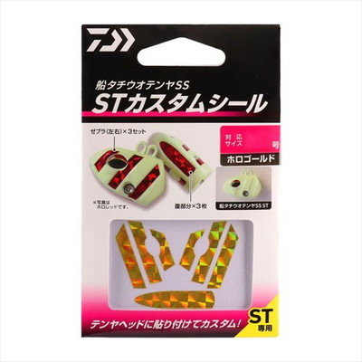 ダイワ 仕掛け 船タチウオテンヤSS ST カスタムシール40号 ホロゴールド