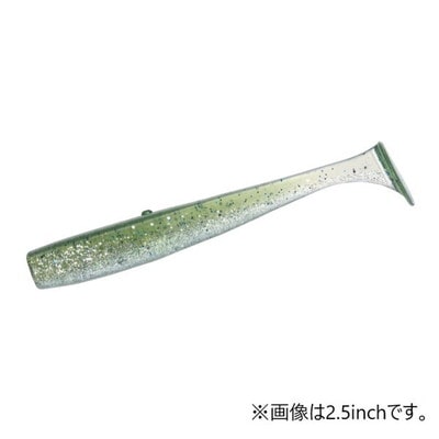 ダイワ ワーム モアザン ミドルアッパーシャッド 3.5インチ SGハク