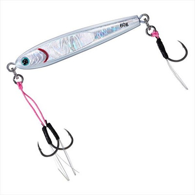 ダイワ メタルジグ TGベイト スーパーライトジギング 60g ケイムラMGフルシルバー