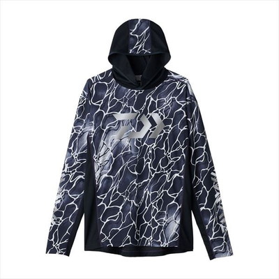 ダイワ ウェア DE-3725 フーディーゲームシャツ タイドネイビー XL