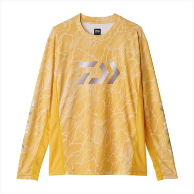 ダイワ ウェア DE-3825 ロングスリーブゲームシャツ タイドイエロー XL