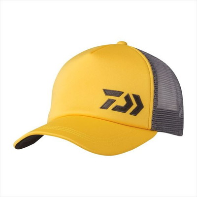 ダイワ 帽子 DC-6424 クッションハーフメッシュキャップ ヨークイエロー フリー