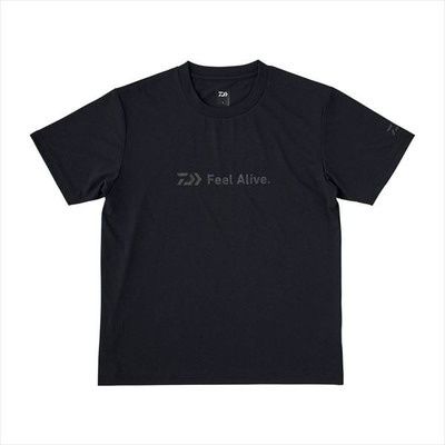 ダイワ ウェア DE-9525 サンブロックドライシャツ ブラック 2XL