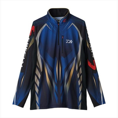 ダイワ ウェア DE-7025 スペシャルロングスリーブシャツ ブルー 2XL