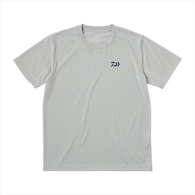 ダイワ ウェア DE-8325 ショートスリーブ バックプリントTシャツ ライトグレー 2XL