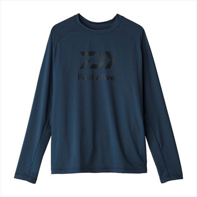 ダイワ ウェア DE-6225 アイスドライ(ICEDRY) ロングスリーブシャツ ネイビー XL
