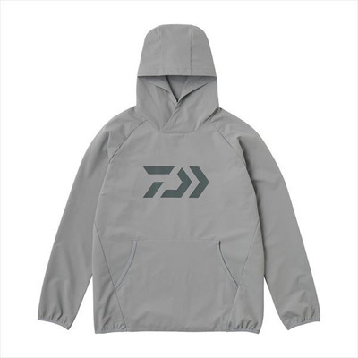 ダイワ ウェア DE-6725 ライトストレッチパーカー ムーンミスト M