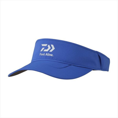 ダイワ 帽子 DC-7525 スポーツサンバイザー ブルー フリー