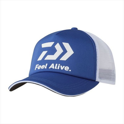 ダイワ 帽子 DC-6225 FeelAlive ソフトハーフメッシュキャップ ブルー フリー
