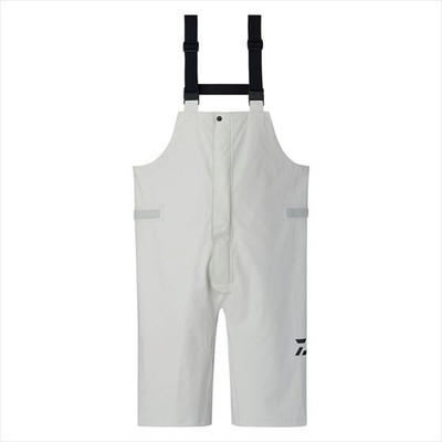 ダイワ レインウェア DR-6325P オーシャンレインハーフサロペット ライトグレー 2XL