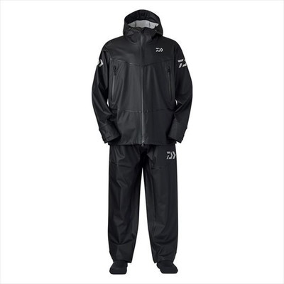 ダイワ レインウェア DR-6025 オーシャンレインスーツ ブラック XL
