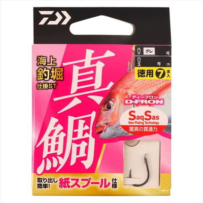 ダイワ 仕掛け 海上釣堀仕掛ST 真鯛徳用 9号-ハリス3号