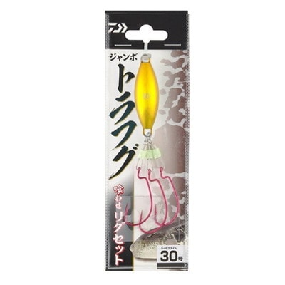 ダイワ 仕掛け ジャンボトラフグ 喰わせリグセット 30号 フラッシングゴールド