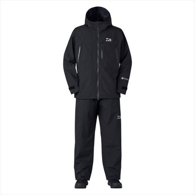ダイワ レインウェア DR-1925 GORE-TEX バーサタイルレインスーツ ブラック 2XL