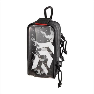 ダイワ タックルバッグ ターポリンポーチ MW(C)スプラッシュブラック