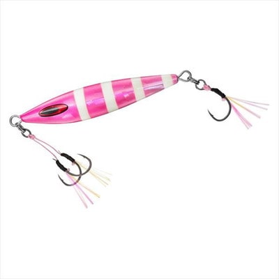 ダイワ メタルジグ ソルティガ FKジグSLJ 80g CHピンクゼブラグロー