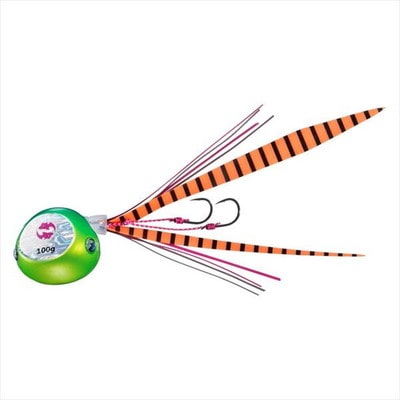 ダイワ タイラバ 鯛ラバ 紅牙ベイラバーフリーβ 100g ケイムラライムグリーン