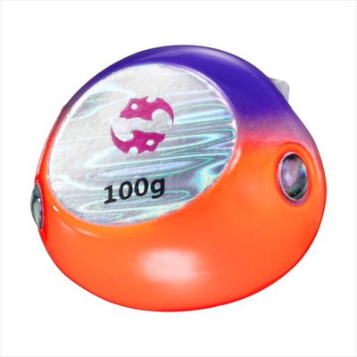 ダイワ タイラバ 鯛ラバ 紅牙ベイラバーフリーβヘッド 100g ケイムラオレンジ