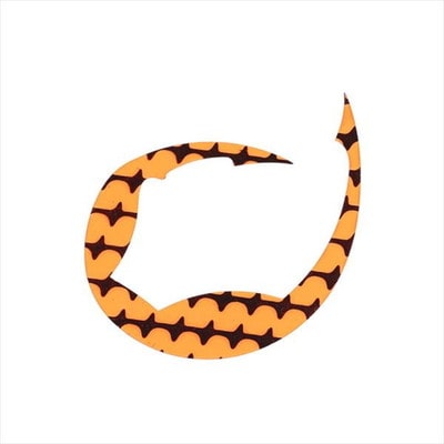 ダイワ タイラバ 鯛ラバ 紅牙シリコンネクタイパデシャ極厚 M 串オレンジ薄いやつ