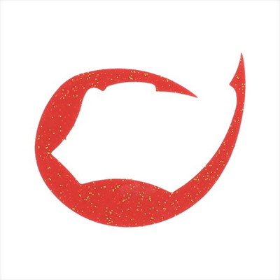 ダイワ タイラバ 鯛ラバ 紅牙シリコンネクタイパデシャ極厚 L レッドラメ