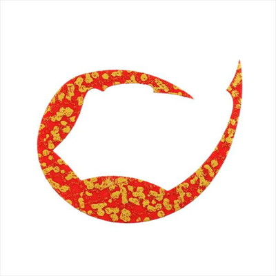 ダイワ タイラバ 鯛ラバ 紅牙シリコンネクタイパデシャ極厚 L ゴールドメッシュレッド