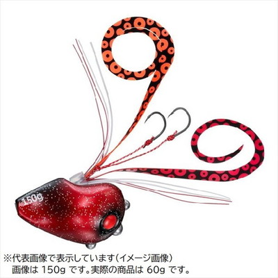 ダイワ タイラバ 鯛ラバ 紅牙カレントブレイカートリニティβ 60g 紅牙レッド