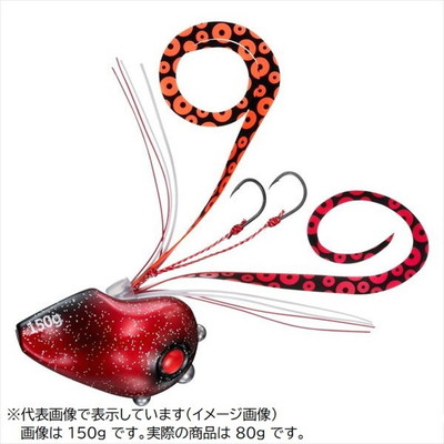 ダイワ タイラバ 鯛ラバ 紅牙カレントブレイカートリニティβ 80g 紅牙レッド