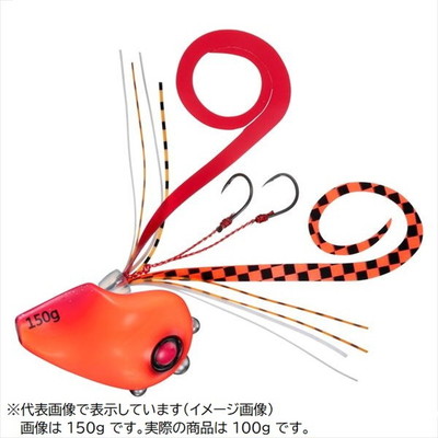 ダイワ タイラバ 鯛ラバ 紅牙カレントブレイカートリニティβ 100g 紅牙オレンジ