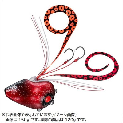 ダイワ タイラバ 鯛ラバ 紅牙カレントブレイカートリニティβ 120g 紅牙レッド