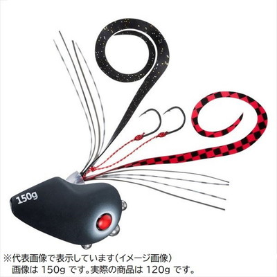 ダイワ タイラバ 鯛ラバ 紅牙カレントブレイカートリニティβ 120g ステルスブラック