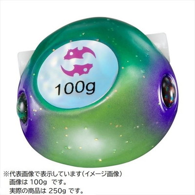 ダイワ タイラバ 鯛ラバ 紅牙ベイラバーフリーβTGヘッド250g 紅牙グリーン