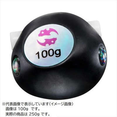 ダイワ タイラバ 鯛ラバ 紅牙ベイラバーフリーβTGヘッド250g ステルスブラック